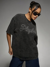 Playboy Magazine Print T-Shirt